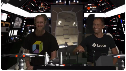 grabnerandi's tweet photo. Having fun in the new promo video for the next #perfmatters clinic hosted by @Hrexed -> https://t.co/igwpaIGSkY #k8s #observability #dynatrace #starwars https://t.co/KBgKBE3xEY