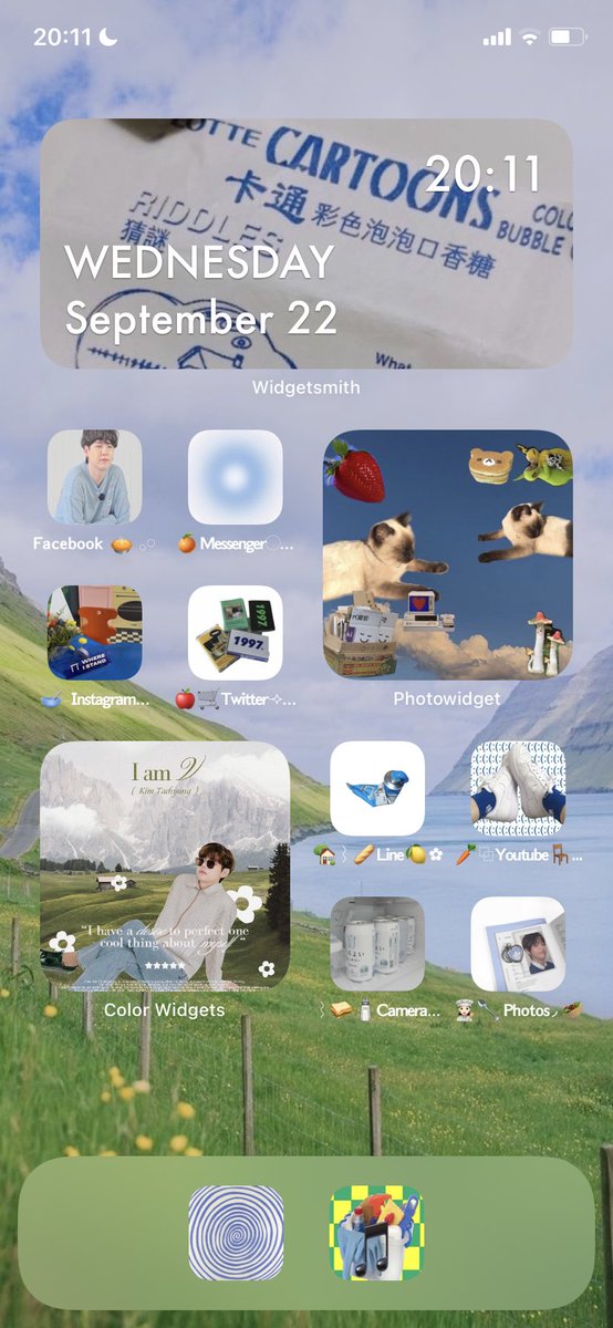 Pinkmilkky_'s tweet image. น่ารักนุ้บนิ้บไปหมด 🫀
เปิด blackground เสียงฝนคลอไปตามเพลงทำให้เพลงเพราะขึ้น 300% 🥣🧤 #iOS15 #iOS15th