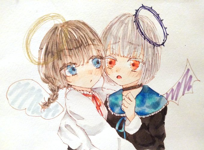 ペア画 高画質 のtwitterイラスト検索結果 古い順