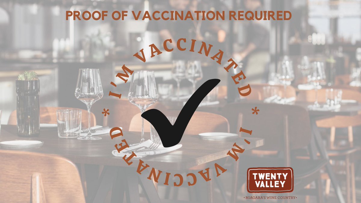 Starting September 22 Proof of vaccination is required to enter many of our establishments in the Town of Lincoln, Ontario.  Please remember to be respectful and kind and download your proof.  Click here for easy access: covid-19.ontario.ca/proof-covid-19…