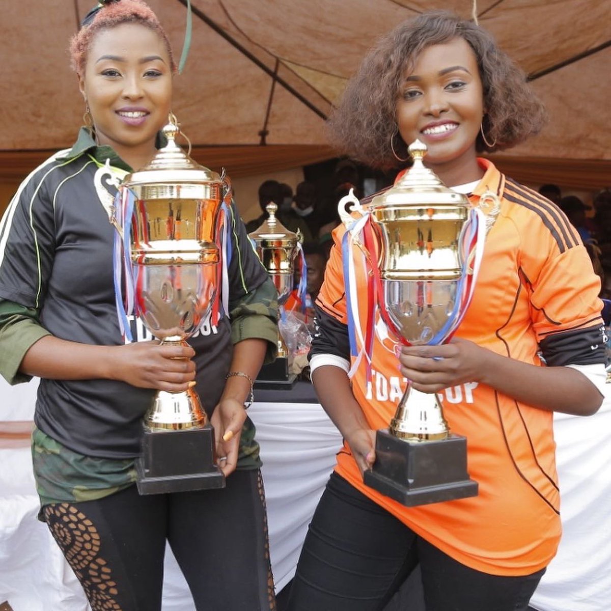 timmytdat's tweet photo. It’s Wednesday,it’s only right to crush on  #1 #TdatCup🏆 #Supporters @vivianne_ke &amp; @MissTamima we don’t take it for granted,we highly Appreciate your presence last year #20thoctober we do it again at Babadogo #TdatCup🏆 #NotJustATournament we #inspire #Educate &amp; #Entertain https://t.co/lwhK4gtihI