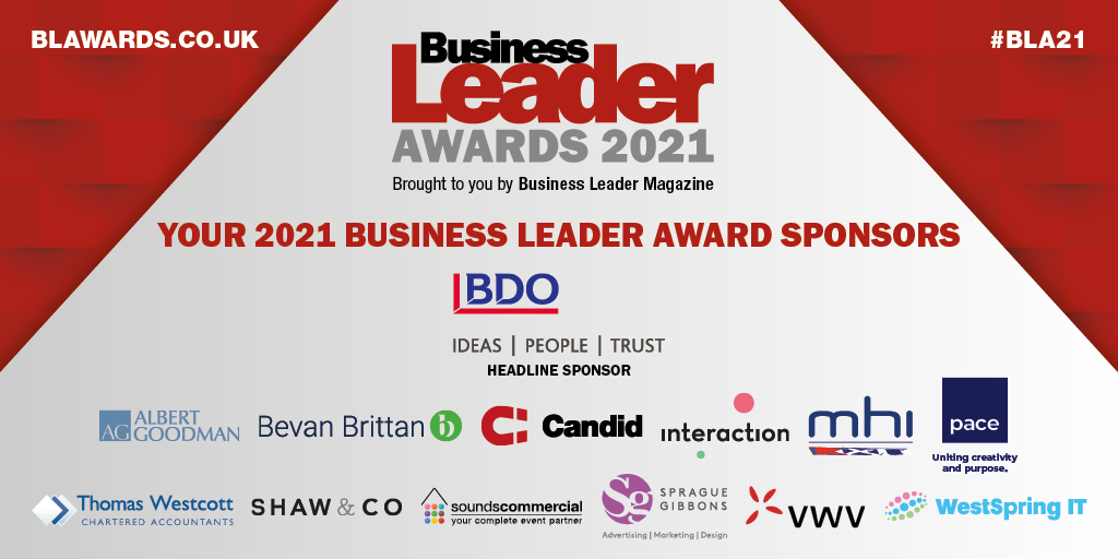 We can't wait to celebrate the #BusinessLeaderAwards tomorrow night!

Good luck to the nominees for the Business of the Year 51+ Employees Award 🏆
#BLA21 @BLeaderNews
