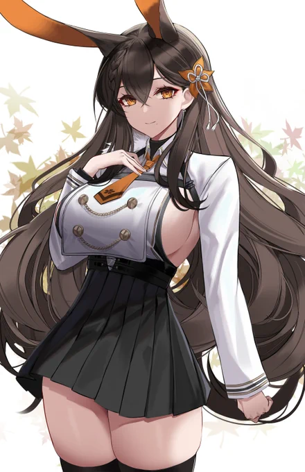 #アズールレーン  
筑摩 
