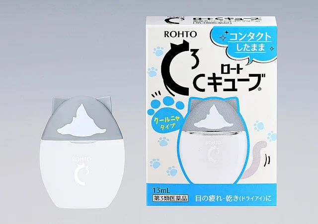 ロートCキューブの『猫耳目薬』が商品化！種類ごとに違うデザインが可愛すぎる！