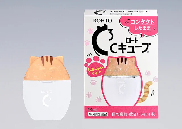 ロートCキューブの『猫耳目薬』が商品化！種類ごとに違うデザインが可愛すぎる！