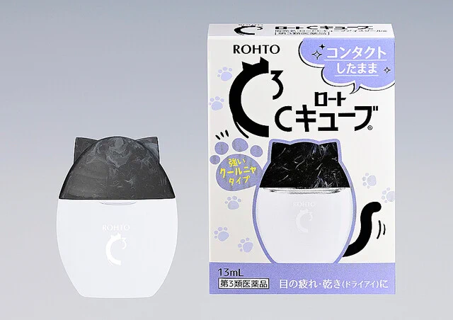 ロートCキューブの『猫耳目薬』が商品化！種類ごとに違うデザインが可愛すぎる！