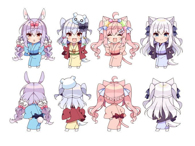 犬山たまき君×白雪みしろさん×愛宮みるくさん×姫咲ゆずるさんの『ニッポン笑顔百景』歌ってみた動画のSDイラストを担当いたしました!
▶️https://t.co/S1nZoNPijV 