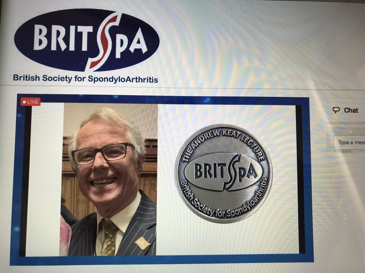 An incredible honour and a pleasure to have worked closely with this wonderful rheumatologist, colleague and friend-Dr Andrew Keat #BRITSpA #NASS #BRITSpA