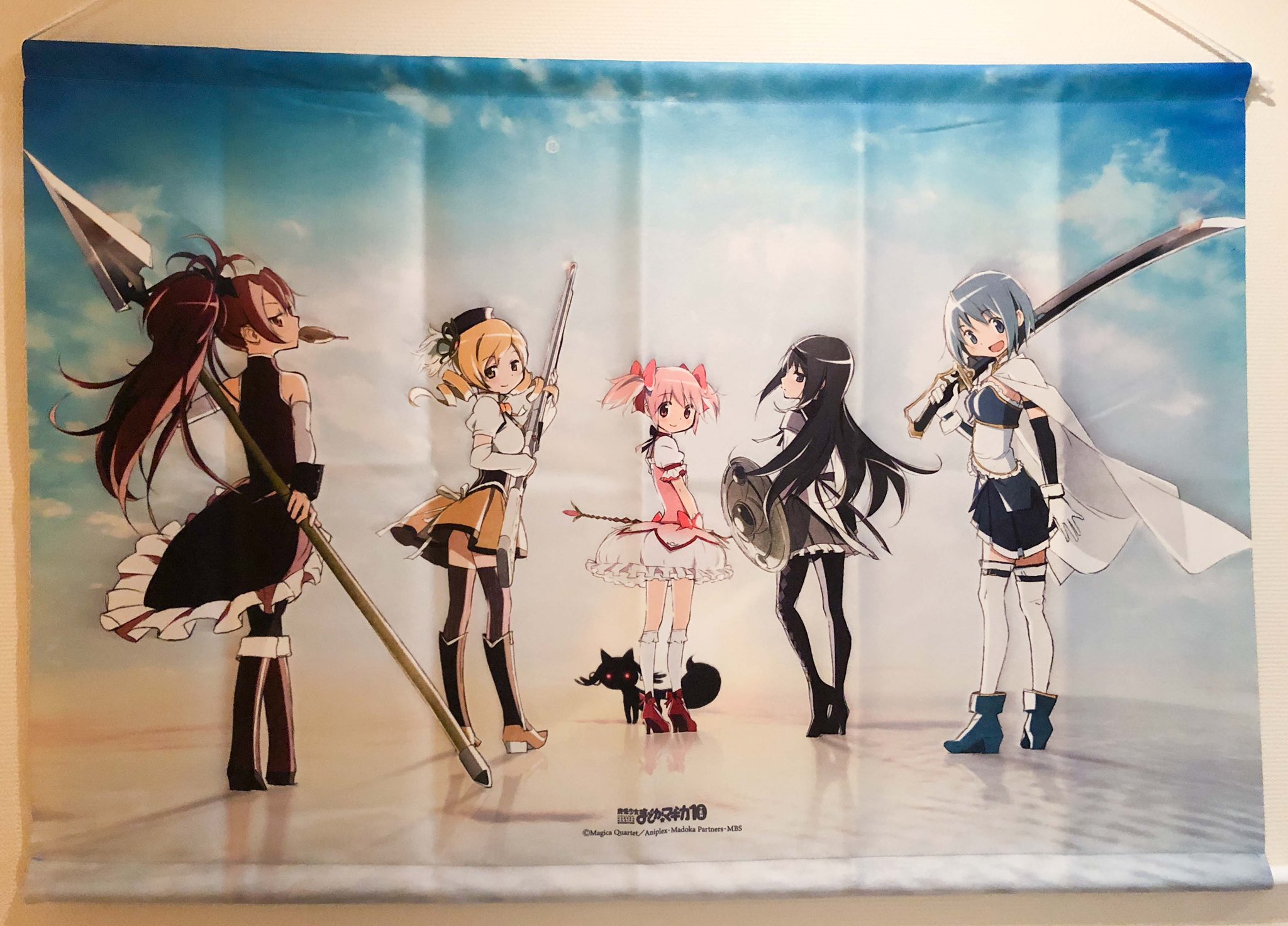 まどマギ タペストリー 魔法少女まどか☆マギカ 描き下ろしB2タペストリー(マミ＆なぎさ
