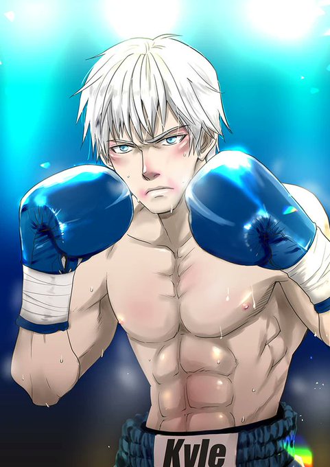 格闘技の男子が好きな人に届け。 #イラストを4枚貼ると秋風に乗って絵柄を好いてくれる人の元へ届くらしい 