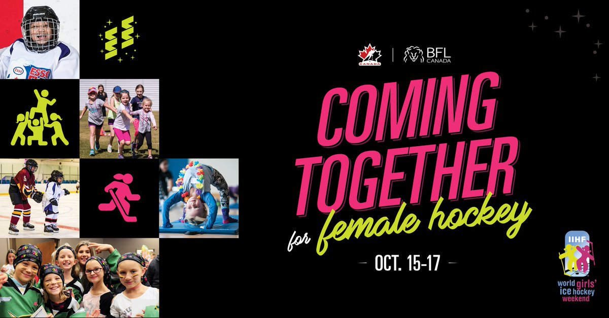 WORLD GIRLS' ICE HOCKEY WEEKEND 🏒

There are only 2⃣ days left to register your event for #WGIHW‼️
 
Do your part to celebrate and grow women’s hockey by hosting an event during the weekend of Oct. 15-17. 🥳🎉🎈
 
MORE ➡️ hockeycanada.ca/wgihw

<a href="/HockeyNSFemale/">Hockey NS Female</a> | #OurGameIsBack