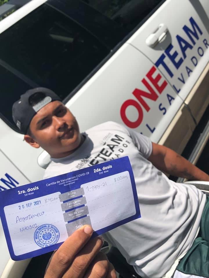 OneTeamRob's tweet photo. Meet Johnny… he’s VaX’d against COV-19… he’s a paraplegic… and he’s going to the ISA Adaptive Surf World Championships in December! -
-
Gracias Pres @nayibbukele @indeselsalvador @ybukele @SaludSV @FranAlabi @MITURElSalvador @MorenaValdezSV y @ParalimpicoES @oneteamsv 🇸🇻 https://t.co/psPkPdDE6x