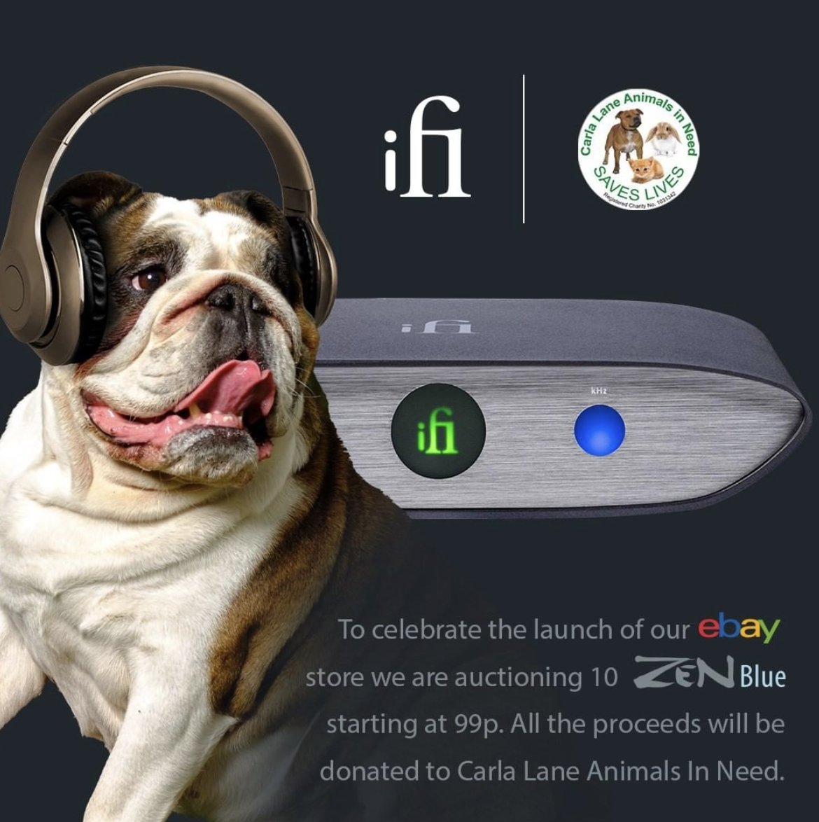 ifiaudio's tweet photo. Check out our Ebay store and get your bids in
https://t.co/MI1dypqunt

#ifiaudio #carlalaneanimalrescue #ZenBlue #getyourbidsin https://t.co/uFOiU6neyZ