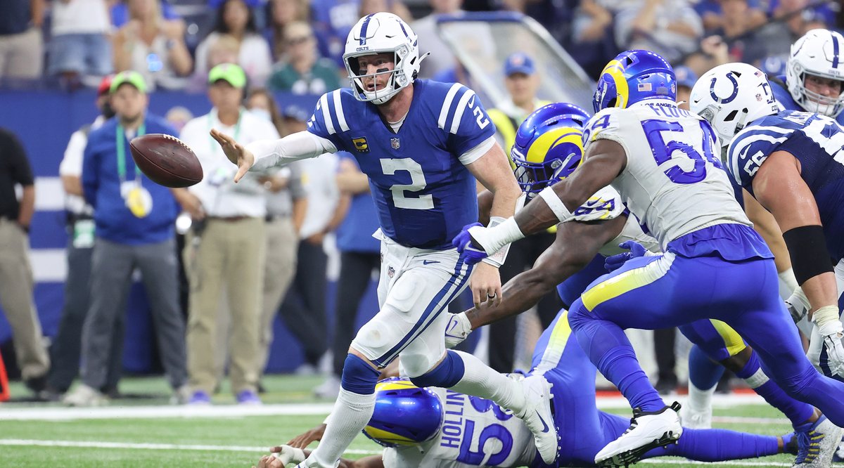 NFLonCBS's tweet photo. The Colts have run 8 plays inside the 5-yard line this season (tied for the most in the NFL).

They have scored ZERO points on those plays. https://t.co/1mkiW8Pr0Z