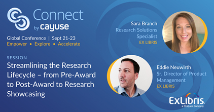 ExLibrisGroup's tweet photo. #ConnectbyCayuse continues today! Join us for a virtual community event hosted by @CayuseLLC. Register here: https://t.co/vu3aVGdbqL
@EddieNeuwirth @prof_branch

#virtualevent https://t.co/aFqrCxsaIN