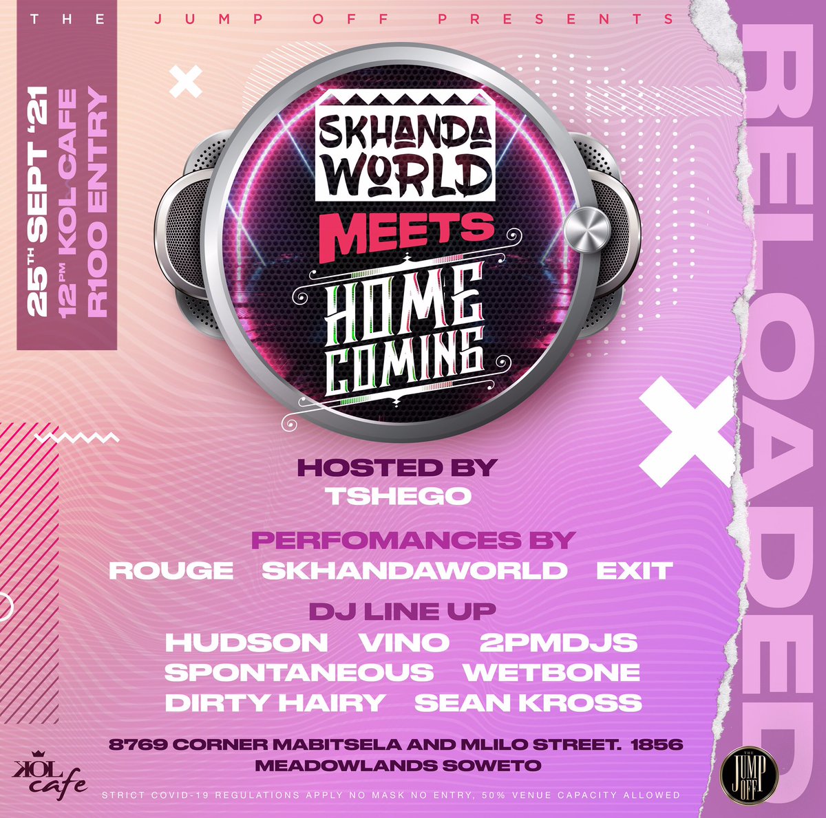 TJO_thejumpoff's tweet photo. @skhandaworld @MrCashtime @MaEzeeDoesIt @Just_Bheki #Homecoming Reloaded! @kolcafe_ndofaya #TJO #TJOTheJourneyContinues https://t.co/iQKWujuYVB