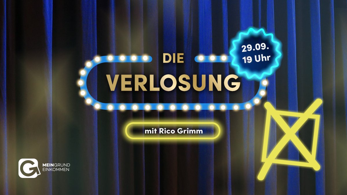 Die Verlosung mit Rico Grimm

29.09. 19 Uhr