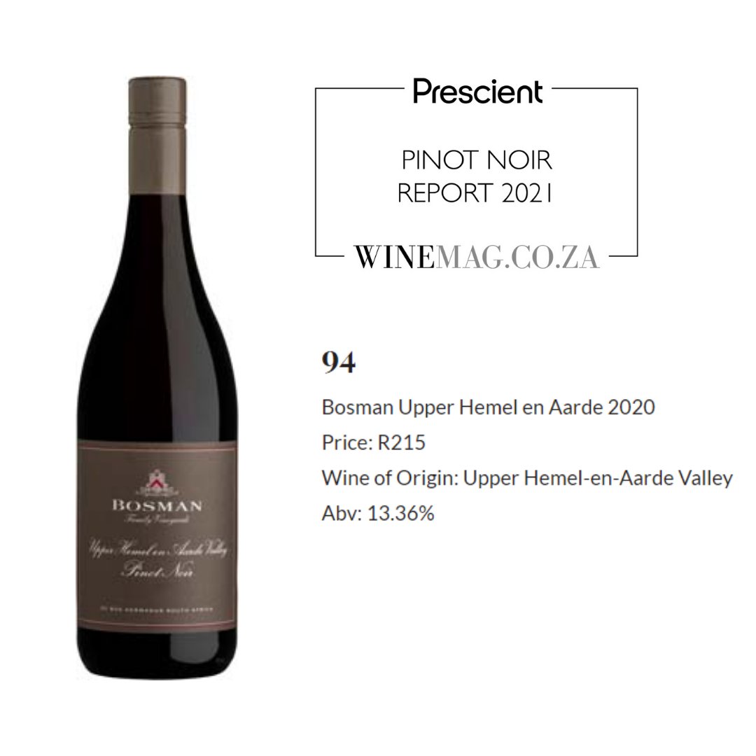 Vinimark - The Wine Company (@vinimarkwine) on Twitter photo Congratulations to our producers <a href="/bosmanwines/">Bosmanwines</a> , <a href="/shannonwines/">Shannon Vineyards</a> and <a href="/The_Edgewines/">David Finlayson</a> for their excellent results in the latest @winemag Prescient Pinot Noir Report. Read the full report here: winemag.co.za/wine/best/pino⦠Congratulations to our producers <a href="/bosmanwines/">Bosmanwines</a> , <a href="/shannonwines/">Shannon Vineyards</a> and <a href="/The_Edgewines/">David Finlayson</a> for their excellent results in the latest @winemag Prescient Pinot Noir Report. Read the full report here: winemag.co.za/wine/best/pinoā¦