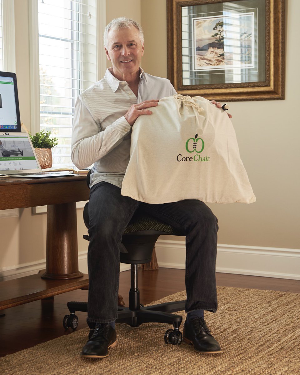 CoreChair's tweet photo. Our packaging has been carefully designed and is completely #plasticfree ♻️ 
#CoreChairLife ✅ https://t.co/b8QuMkXf3i
