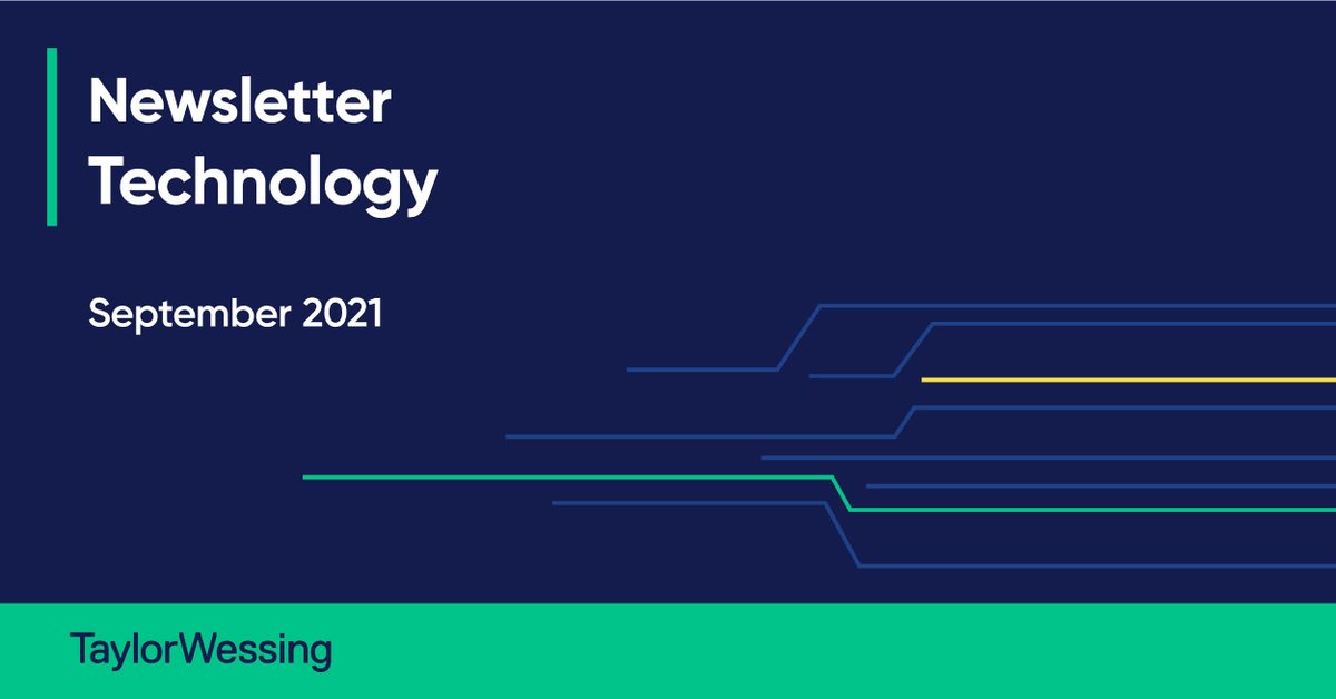 Newsletter Technology – September 2021, die Themen:
BGH Urteile zu Anforderungen an Influencer Marketing und Positionierung des BGH zum Auskunftsanspruch zu internen Dokumenten.

Hier anmelden: bit.ly/3hWWnd0