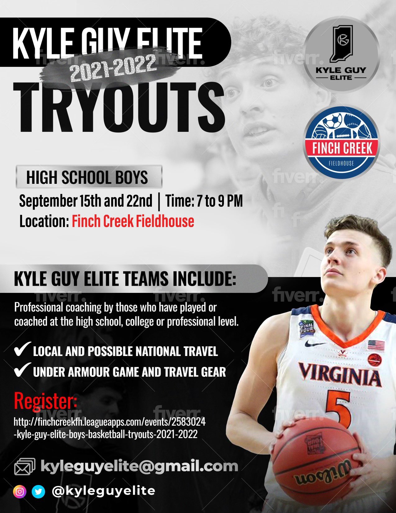 Kyle Guy - Basketball Camp, Basketball, Sports Camp