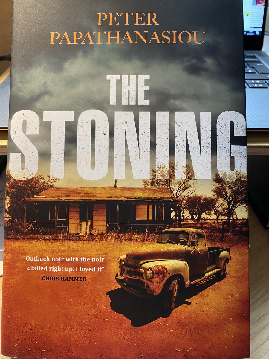 MattGCraig's tweet photo. Thanks to those lovely bods @maclehosepress I have a spare copy of @peteplastic’s new outback noir, #TheStoning, to give away. To enter, simply RT this tweet before midnight on Friday 24th September. U.K. only (sorry!) https://t.co/t8sXGLSJvV