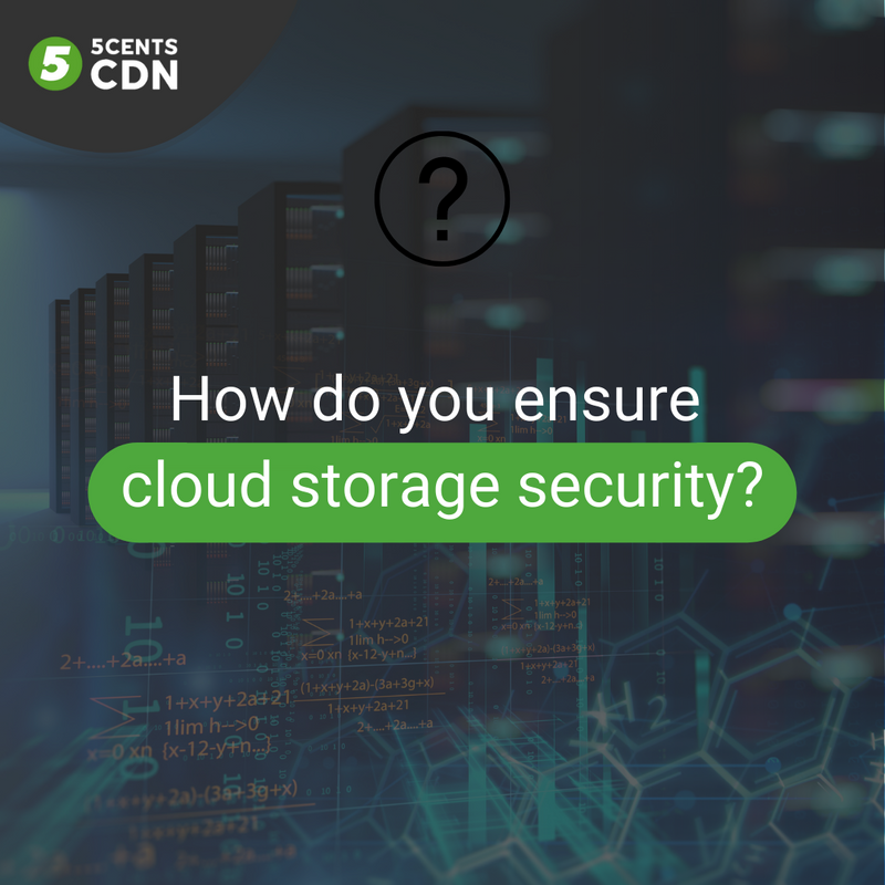 🔐We maintain 3x copies of your data so that never encounter a data loss from our end.

Protect the content from scraping threats, various online attacks and data theft.

☁️5centscdn.net/cloud-storage  

#5centsCDN #CDN #CloudStorage #Livestreaming #CDNProvider #StreamingSolutions