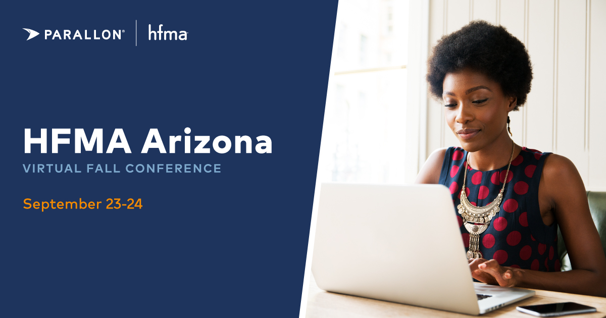 Tune in for #HFMA Arizona's Virtual Fall Conference on September 23rd and 24th. We're looking forward to learning about #innovations in the industry and connecting virtually with colleagues! Register today: hubs.la/H0XVMGS0 #RevenueCycle