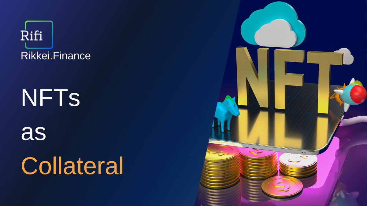 RikkeiFinance's tweet photo. #Nfts have been trending throughout most of 2021 and Rikkei Finance believe they should be able to be used a collateral for a #decentralised loan.
#RIFI #NFT #OpenLending #NFTs #P2PInsurance #DeFi https://t.co/yBAaCzKqkz