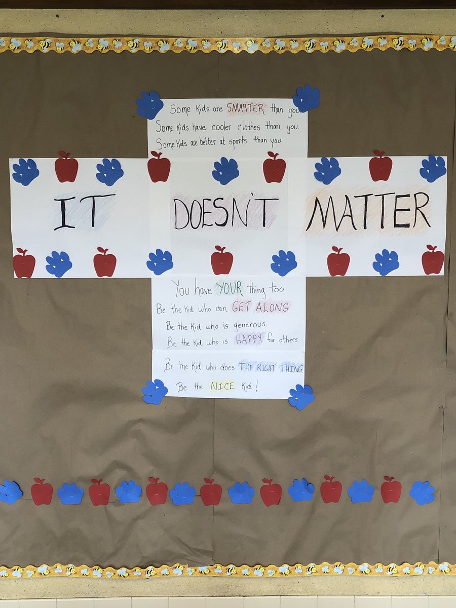 Saw this in the foyer at Asa Packer. Great message, glad our kids are being cared for in this manner. Thank you BASD! ⁦<a href="/BASDMedia/">BASD Media</a>⁩ ⁦<a href="/AsaPackerBASD/">AsaPacker</a>⁩