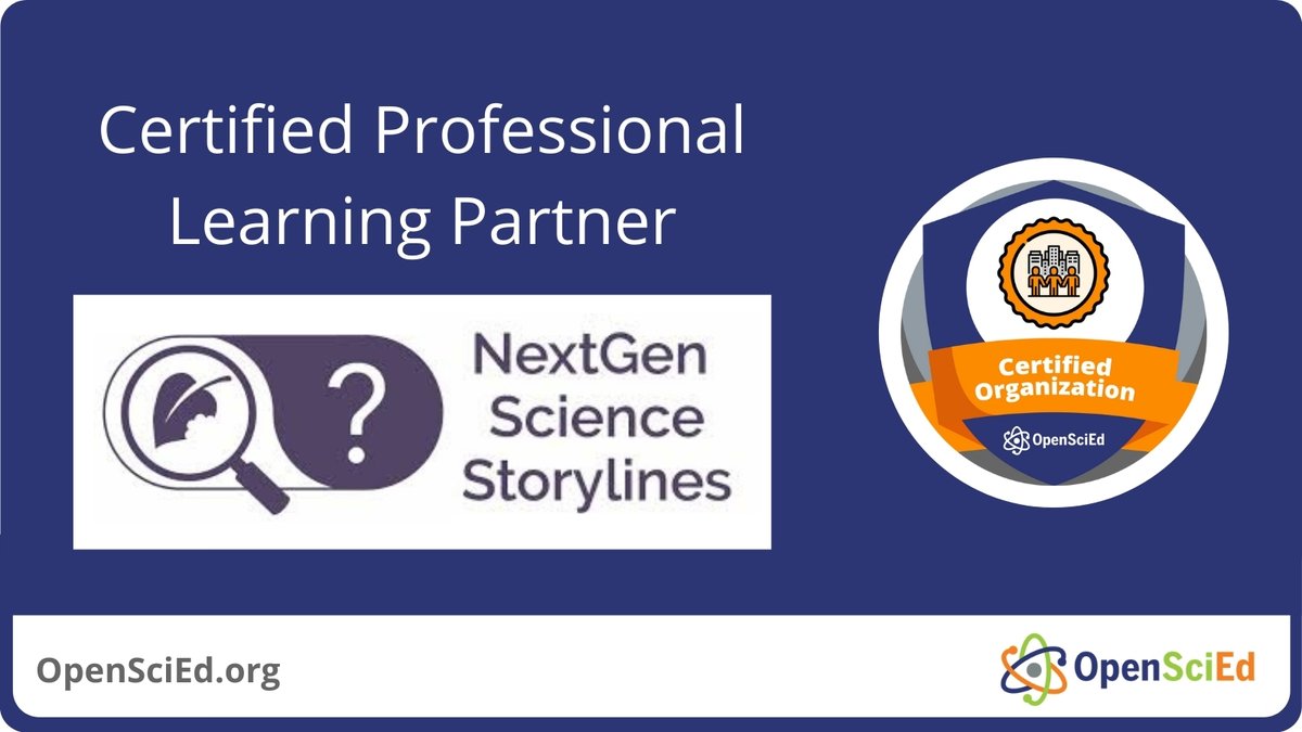OpenSciEd's tweet photo. Thrilled to have @nextgenstoryli1 as part of our carefully vetted #PLCommunity! Learn more about their work and how they can support you in using OpenSciEd materials https://t.co/g8rsY23xAl https://t.co/pORcONhXV5