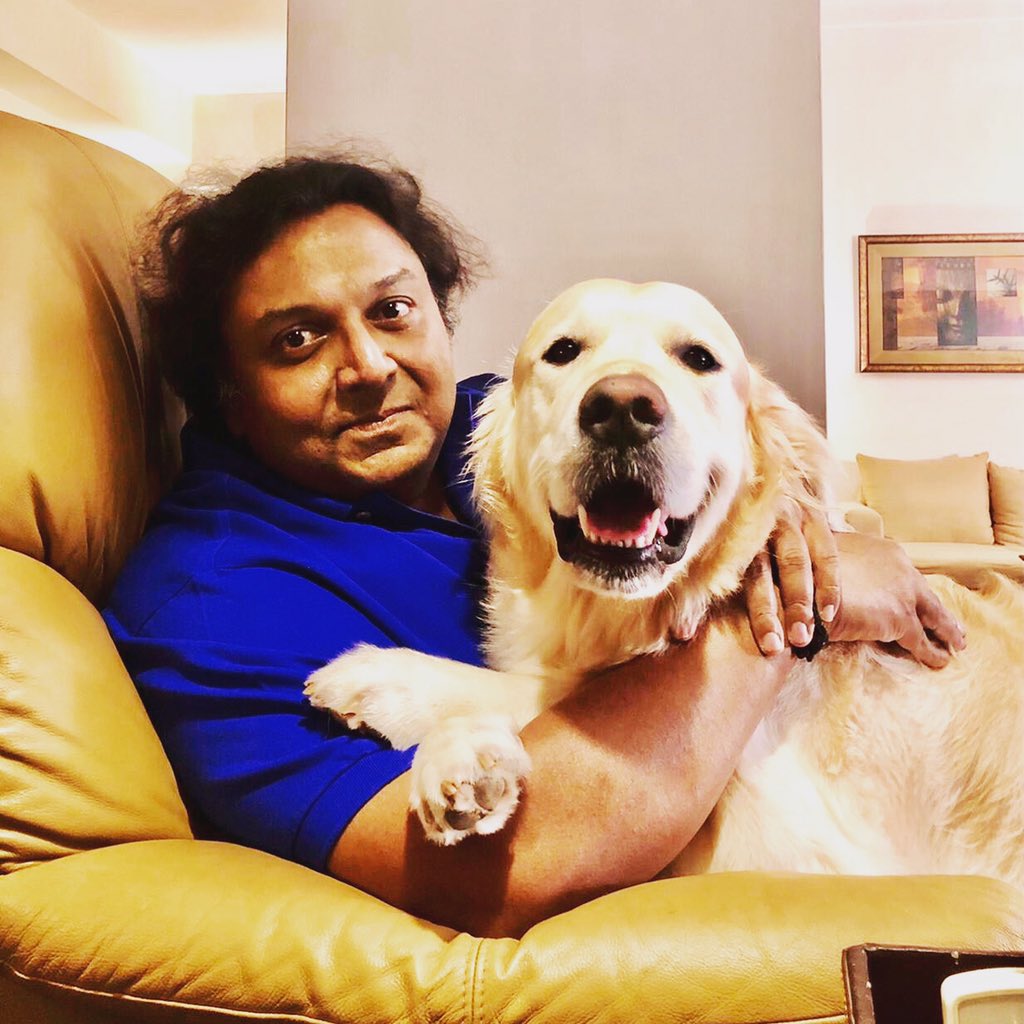Renowned author he might be, but dog dad to Simba the Golden is his prime passion. <a href="/ashwinsanghi/">Ashwin Sanghi</a> is our Tail End-er this issue. Get the latest copy today. #Dogdad #Petparent