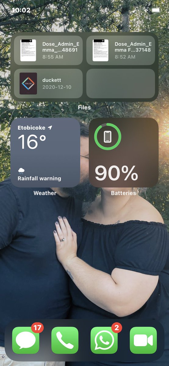 codingkeno's tweet image. hi friends! 
With vaccine passports in Ontario now I just thought I’d share what I’m doing! 

I just added a widget for recently viewed pdfs and made sure to open both just after adding it so they are on the top. 

If u don’t use pdfs on ur phone often it’s helpful and works!