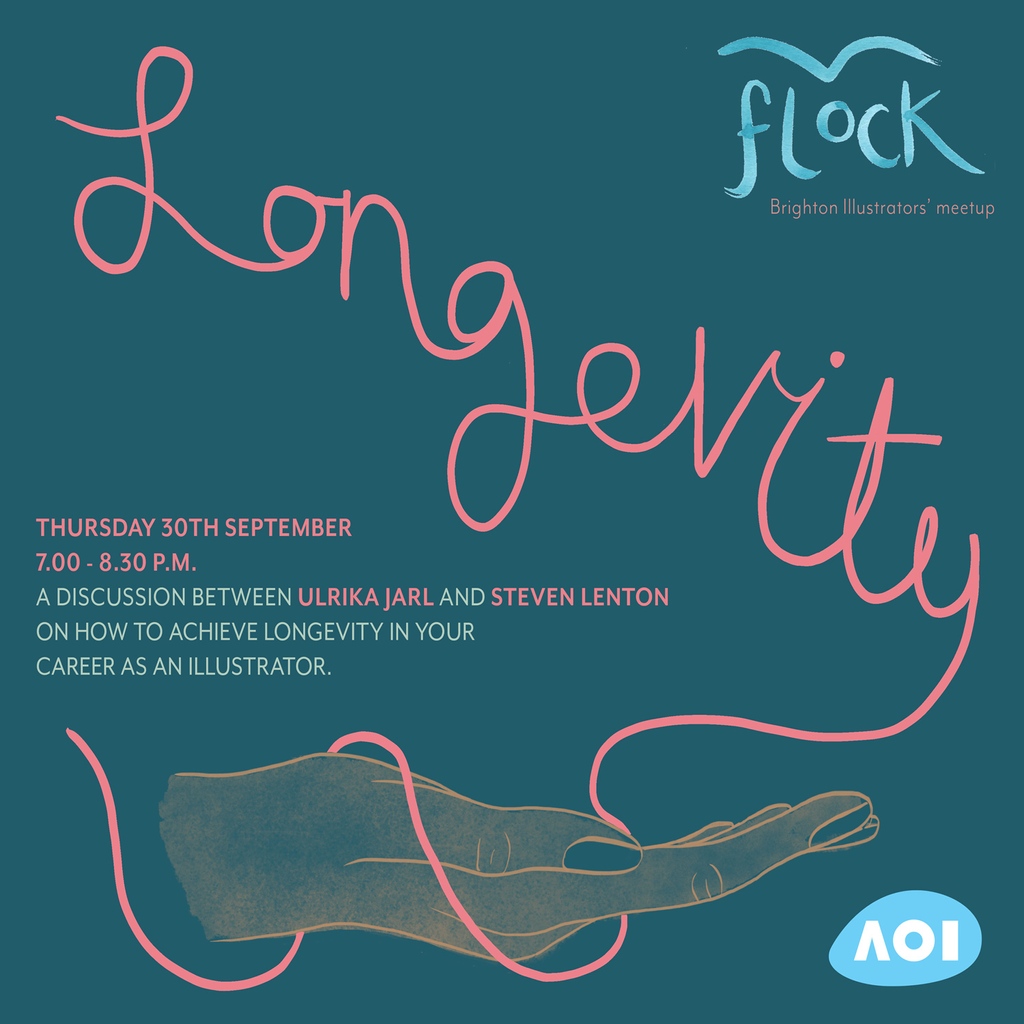 theaoi's tweet photo. Next Thursday, for illustrators based in Brighton and beyond! 👏
⁠
@flock_brighton, along with Brighton-based illustrators Ulrika Jarl and @StevenLenton, will discuss what it takes to enjoy a long and successful career as an illustrator. ⁠

👇👇👇⁠
https://t.co/1S49PJ0vde  https://t.co/n0zAh0TqPV