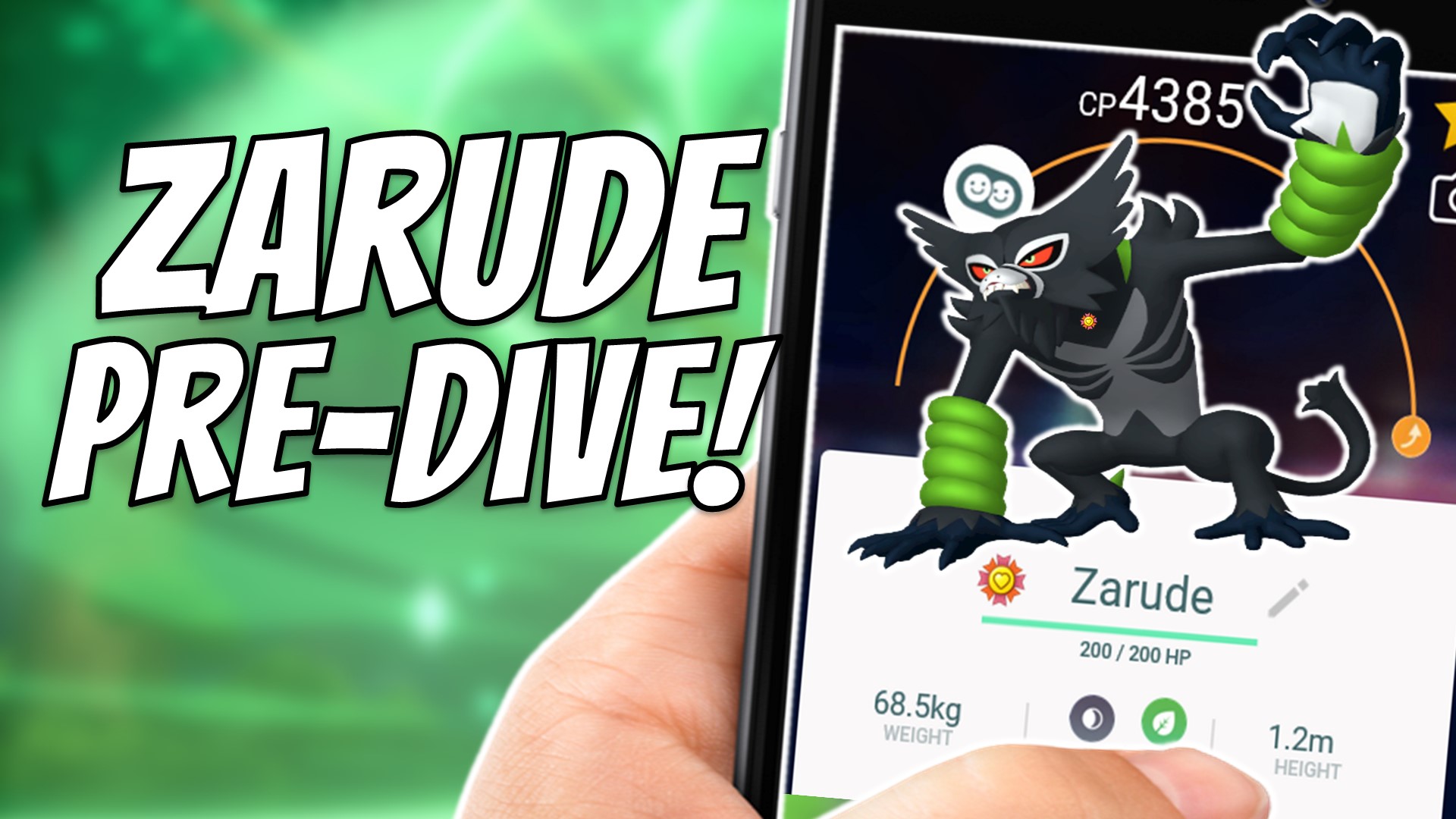 Famous Last Words on X: Zarude is coming to Pokemon Go and this mythical  Pokemon is not monkeying around!    / X