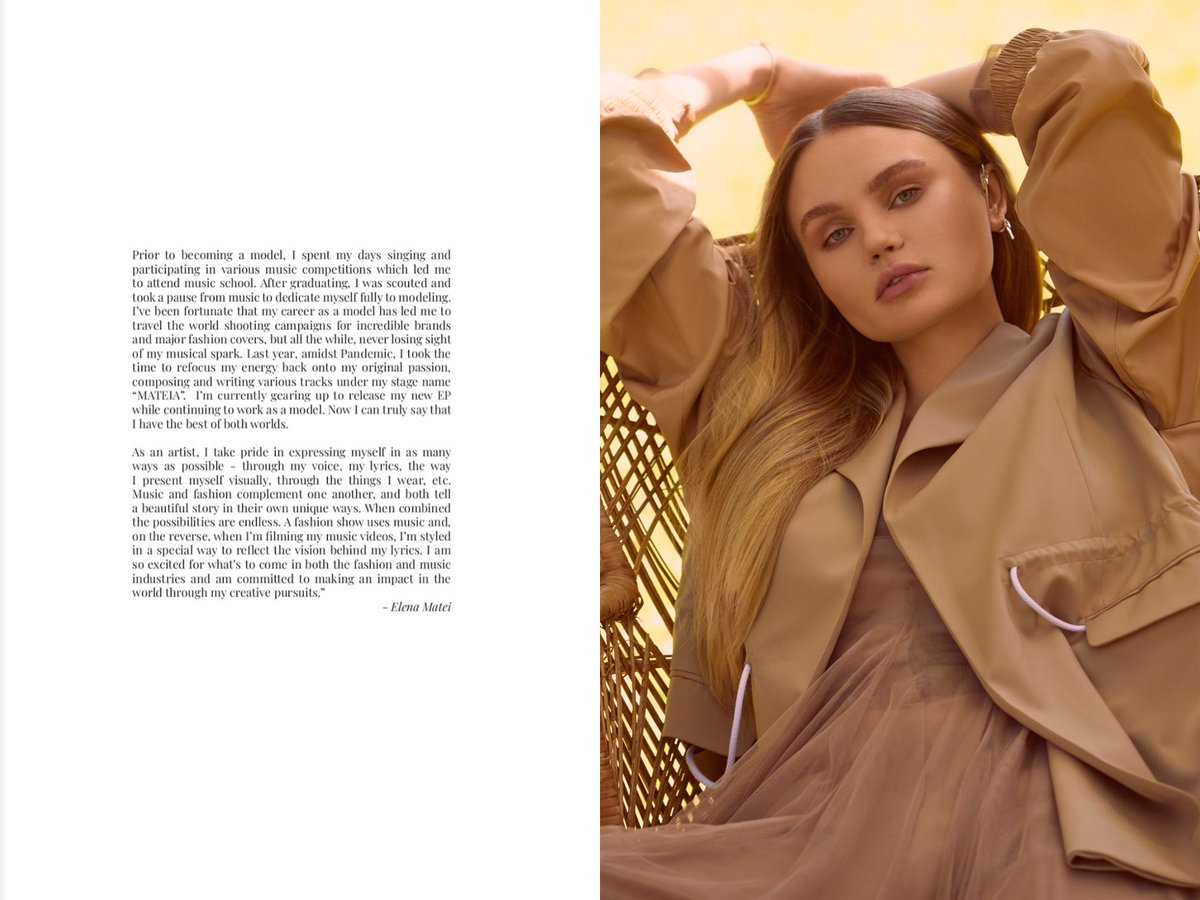 elena___matei's tweet photo. Fresh!! 💥 Fresh!! 💥Check out my new new interview story with @elevatedmagazines 🤩 https://t.co/dN0iVjs8gO