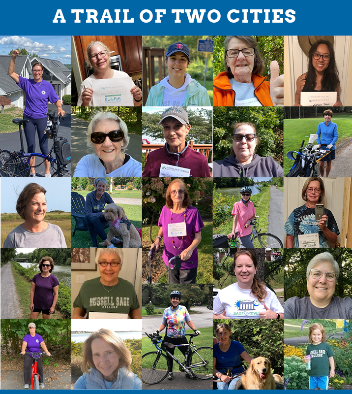 REMINDER ALL Sage THRIVE 8.9 mile Trail of Two Cities Challenge participants: Your photo submissions must be sent to annualfund@sage.edu by the end of the day on Sage Gives in order for you to be entered into the Amazon gift card raffle. sage.edu/sagegives
📸:2020