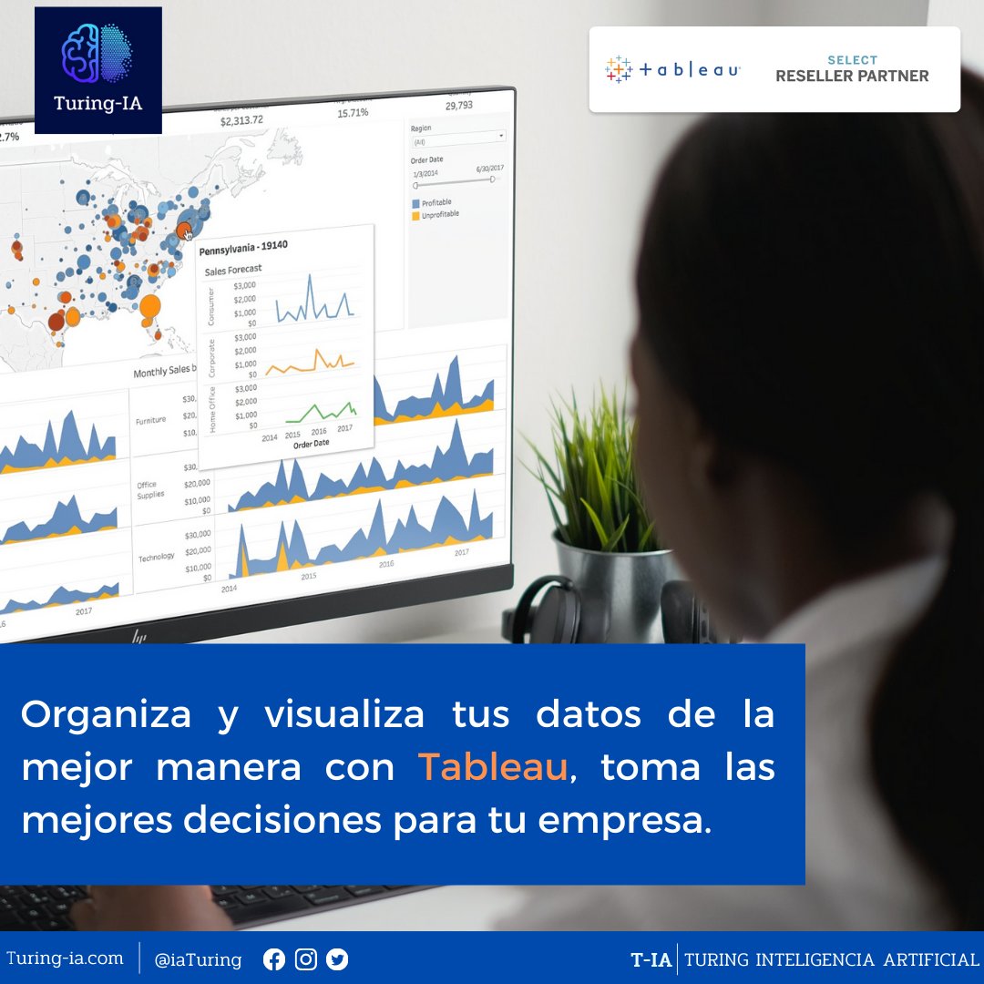 IaTuring's tweet image. ¡Mejora las decisiones que tomas para tu empresa!

Descubre por qué organizaciones de todos los tamaños confían en Tableau para basarse más en los datos.
Visítanos para conocer mas:  turing-ia.com/contacto
#LicenciamientoTableau #TableauSoftware  #AnaliticaVisual #BI
