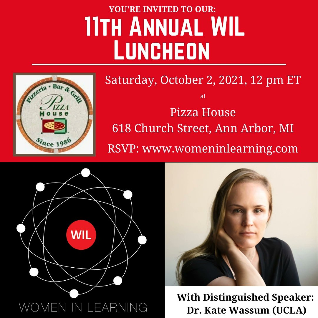 WomeninLearning's tweet image. One of our last #WILwednesday reminders before the big day!

📣PLEASE RSVP (+ donate if possible) by this week to attend our luncheon in Ann Arbor on 10/2! **For our safety, vax &amp;amp; RSVP MANDATORY this year, no exceptions.

📣Apps for our Outstanding Graduate WIL Award due TODAY!