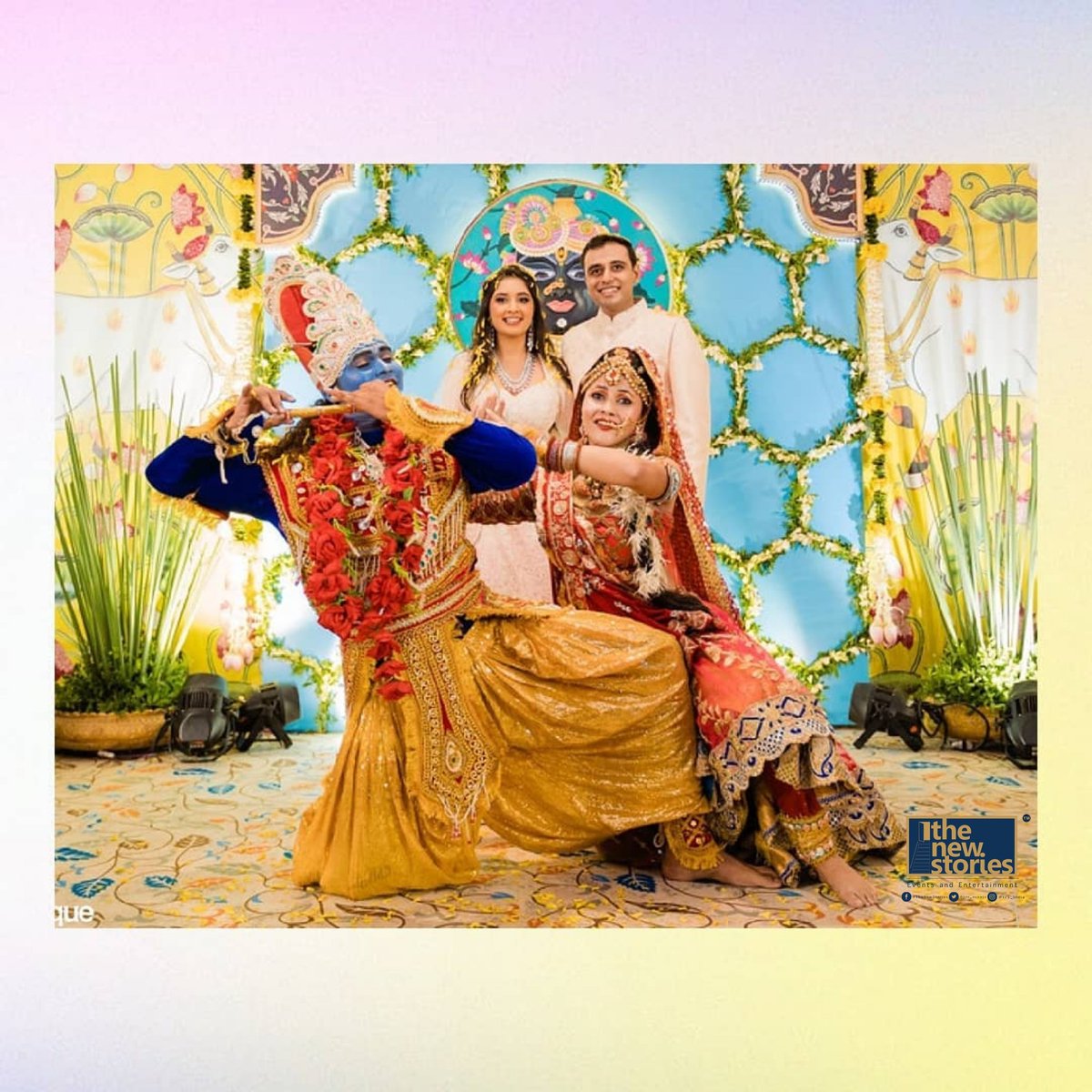 tns_events's tweet photo. Radha Krishna Entry Making  Couple Feel The Shower Of Love In The Blessing Of Lord Krishna &amp; Radha.

Entry Name: Radha Krishna Entry 

The New Stoires Events and Entertainments 
 -Building Stoires Beyond Your Imagination 

📧 thenewstories.events@gmail.com 

#TheNewstories https://t.co/G6i77xRFMs