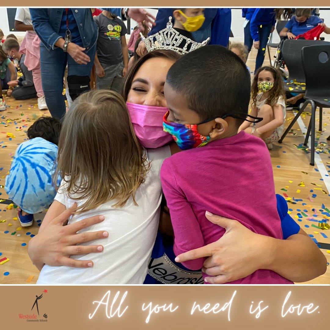 Just in case you need a reminder... all you need is love.
#WeAreWestside #WestsideWarriors