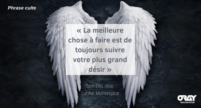 Oray En Coulisses La Sixieme Et Derniere Saison De Lucifer Etant Diffusee Sur Netflix Depuis Peu Nous Vous Partageons L Une Des Phrases Les Plus Diaboliquement Cultissime De Cette Serie