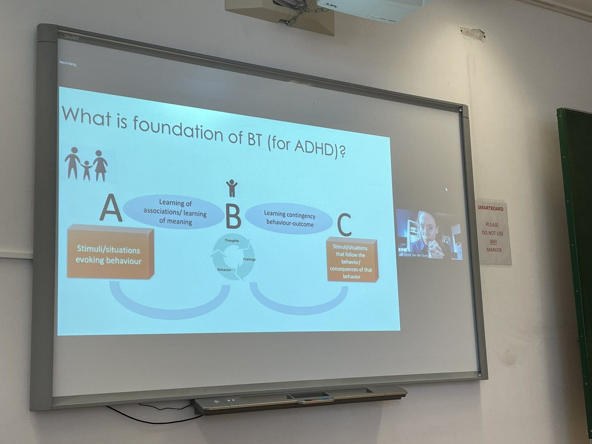 ADHDynamisch's tweet photo. Our own @saskiavoo gives an update on non-pharmacological treatments for ADHD with a focus on behavioral treatments: what works and how can we improve them? @eunethydis https://t.co/63Jlojfhzh