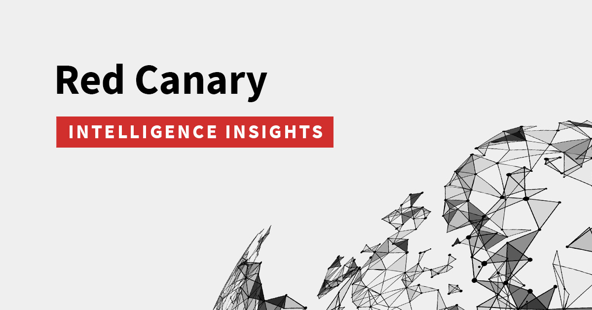 redcanary's tweet image. TA551 surged in prevalence last month, overtaking Cobalt Strike as the most prevalent threat #RCIntel has observed in 2021 so far. Read more in the first edition of our monthly Intelligence Insights. redcanary.com/blog/intel-ins…