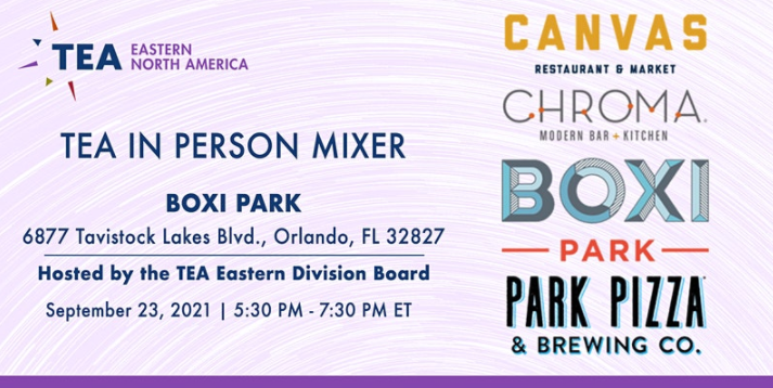 CraftedAV's tweet photo. We will be attending the TEA In-Person Mixer at Boxi Park tomorrow. If you see us, please say hi!

#themedentertainment #themedentertainmentassociation #boxipark https://t.co/4nlkfiyG7t