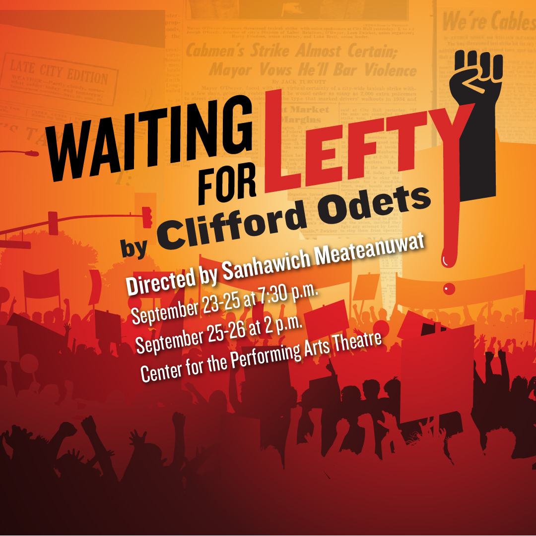 Live theatre is back on campus! Tickets are on sale now for our fall season of shows. WAITING FOR LEFTY opens tomorrow!
finearts.illinoisstate.edu/theatre-dance/…