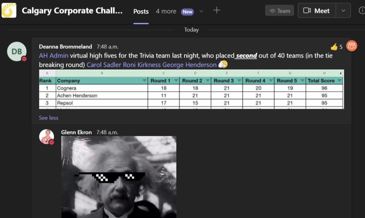 Who has all the right answers? The GURU Team @ Achen Henderson of course!

Virtual high fives to you all!

#culturematters #teamwork