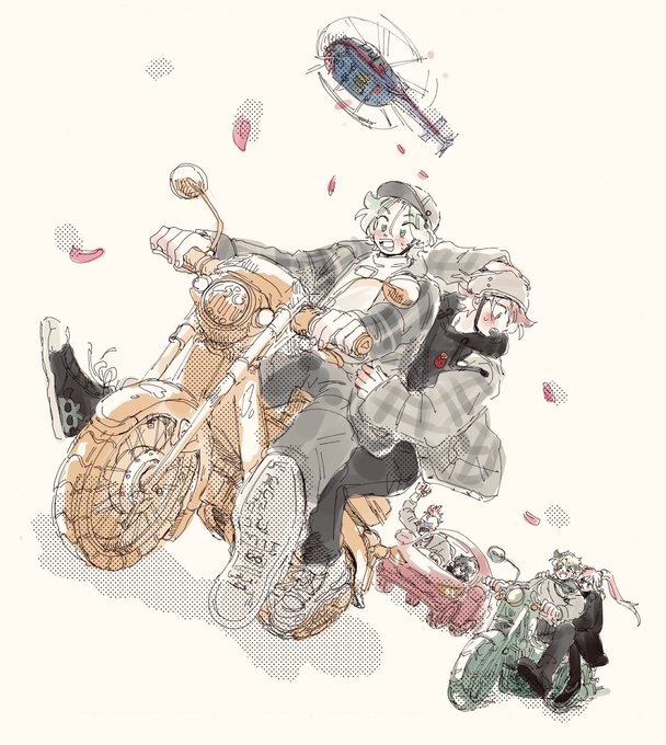 「帽子 バイク」のTwitter画像/イラスト(人気順)