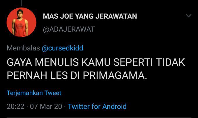ffflfzh's tweet photo. @firdarwt @raasayshi Apa korelasi nya sama TOEFL anying☺ https://t.co/8EbtjNBfgD