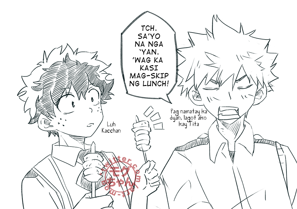 art_mog's tweet photo. 🥦: Wow na-tats naman ako 😊 tengs, kacchan~! Libre mo ko gulaman?
💥: lul mo
#BKDKFILOWEEK2021 #bakudeku #ktdk #勝デク https://t.co/dZExnaBB4y